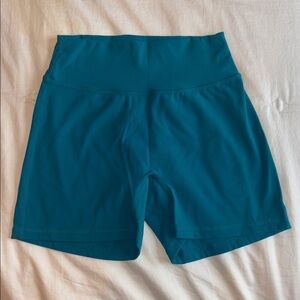 Buffbunny Collection Legacy High Waist Short Teal Blue S